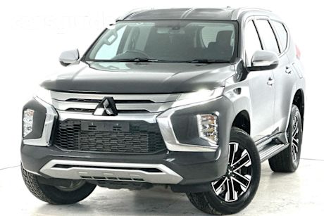 Grey 2021 Mitsubishi Pajero Sport Wagon GLS (4X4) 7 Seat