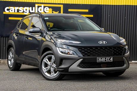 Grey 2022 Hyundai Kona Wagon Active (fwd)
