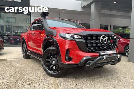 Red 2025 Mazda BT-50 Dual Cab Pick-up SP (4X4)