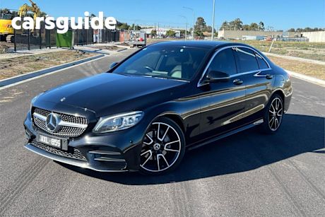 Black 2018 Mercedes-Benz C200 Sedan