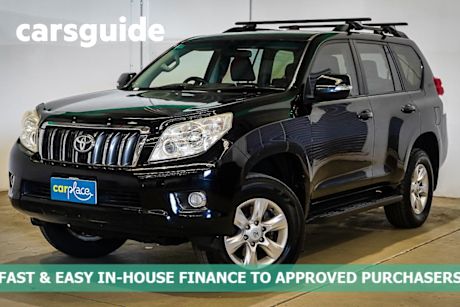 Black 2010 Toyota Landcruiser Prado Wagon GXL (4X4)