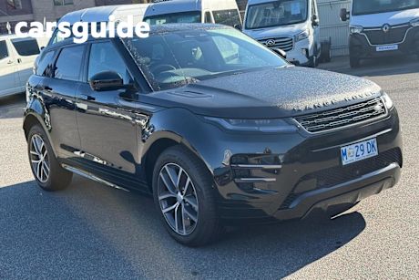 Black 2025 Land Rover Range Rover Evoque Wagon P250 Dynamic SE (184KW)