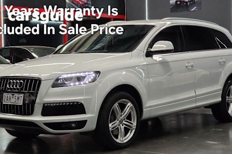 White 2013 Audi Q7 Wagon 3.0 TDI Quattro