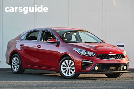 Red 2019 Kia Cerato Sedan S