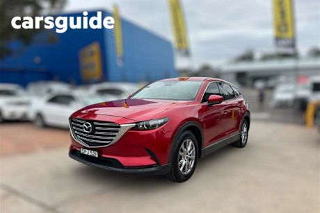 Red 2017 Mazda CX-9 Wagon TOURING (FWD) MY16