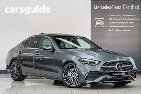 Grey 2024 Mercedes-Benz C300 Sedan Mhev