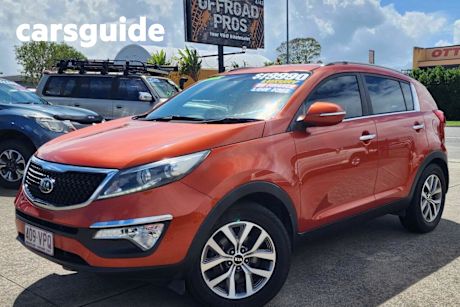 Orange 2015 Kia Sportage Wagon SI Premium (fwd)