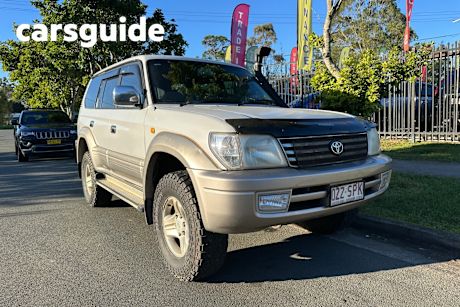 Silver 2002 Toyota Landcruiser Prado Wagon TX (4X4)