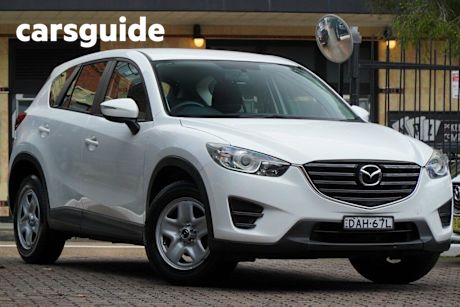 White 2015 Mazda CX-5 Wagon Maxx (4X4)