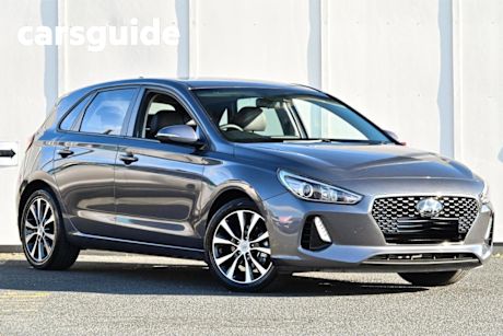 Grey 2017 Hyundai I30 Hatchback Elite (sunroof)