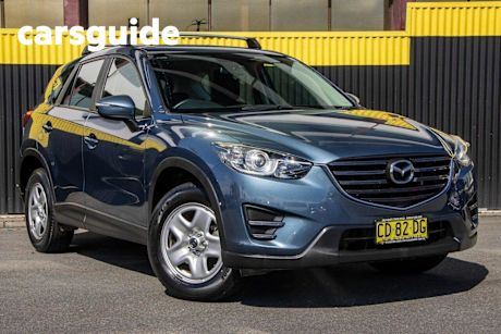 Blue 2015 Mazda CX-5 Wagon Maxx (4X4)