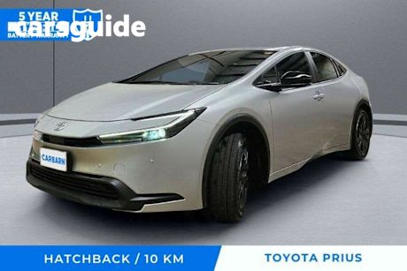 Silver 2024 Toyota Prius Hatch
