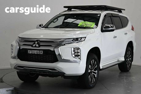 White 2023 Mitsubishi Pajero Sport Wagon GLS (2WD) 7 Seat