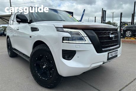White 2019 Nissan Patrol Wagon TI (4X4)
