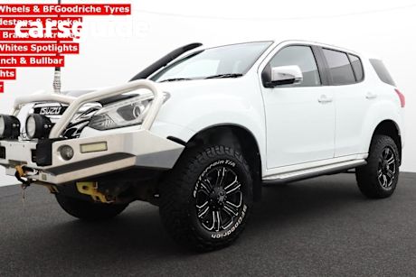 White 2017 Isuzu MU-X Wagon LS-T (4X4)