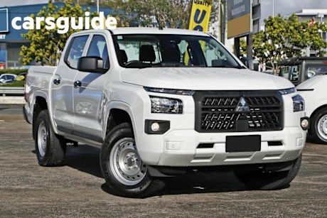 White 2024 Mitsubishi Triton Double Cab Pick Up GLX (4X2)