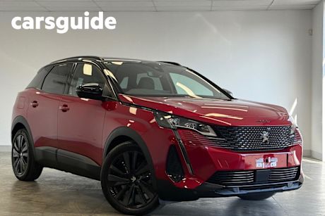 Red 2023 Peugeot 3008 Wagon GT Sport 1.6 THP