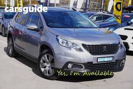 Silver 2018 Peugeot 2008 Wagon Active