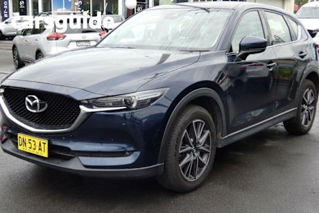 Blue 2017 Mazda CX-5 Wagon GT (4X4)
