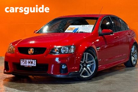 Red 2011 Holden Commodore Sedan SV6