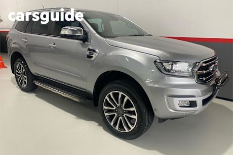 Silver 2018 Ford Everest Wagon Titanium (4WD 7 Seat)