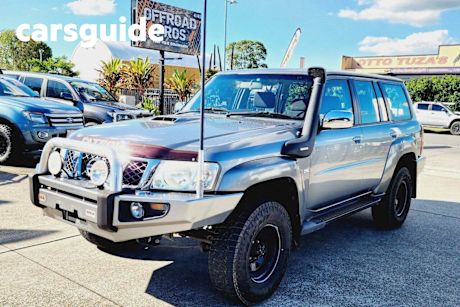 Silver 2007 Nissan Patrol Wagon ST (4X4)