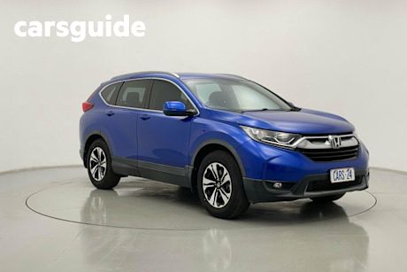 Blue 2017 Honda CR-V Wagon VTI (2WD)