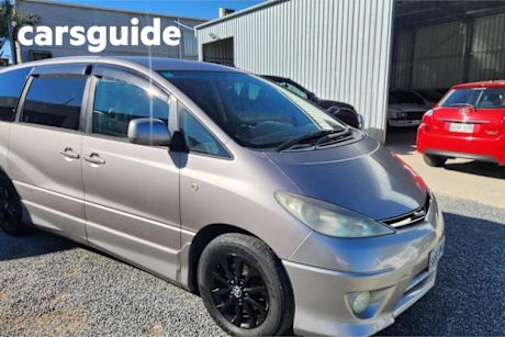 Grey 2005 Toyota Estima Wagon Aeras
