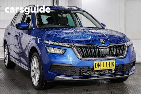 Blue 2022 Skoda Kamiq Wagon Style 85TSI