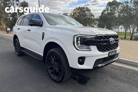 White 2025 Ford Everest Wagon Sport (4WD)