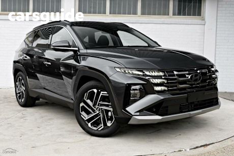 Grey 2025 Hyundai Tucson Wagon Premium Hybrid (awd)
