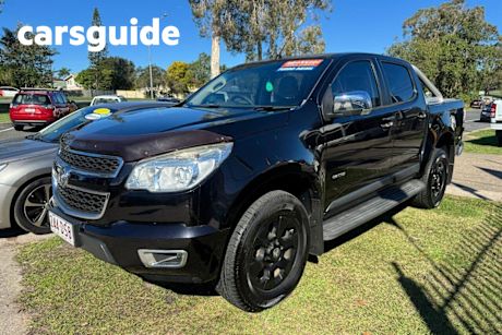 Black 2012 Holden Colorado Crew Cab Pickup LTZ (4X2)