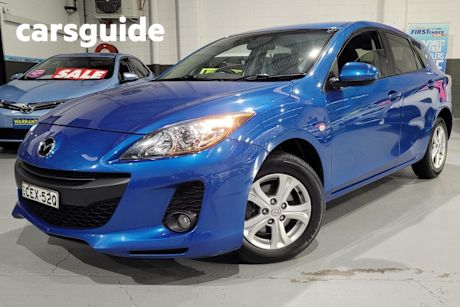 Blue 2012 Mazda 3 Hatchback NEO