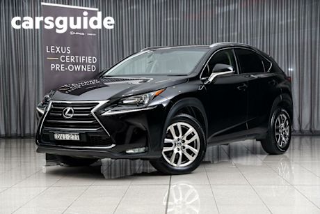 Black 2016 Lexus NX200T Wagon Luxury (fwd)