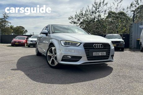 Silver 2013 Audi A3 Hatchback Sportback 1.8 Tfsi Ambition
