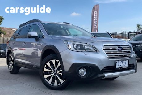 Silver 2015 Subaru Outback Wagon 2.5I Premium