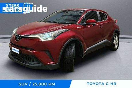 Red 2018 Toyota C-HR SUV