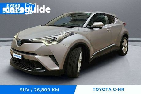 Silver 2018 Toyota C-HR SUV