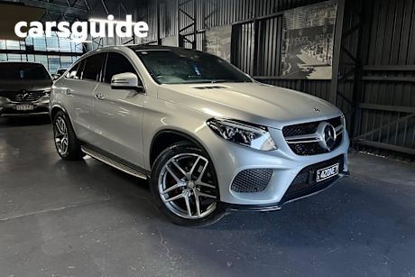 Silver 2016 Mercedes-Benz GLE350 Coupe D 4Matic