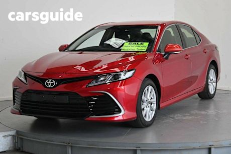 Red 2023 Toyota Camry Sedan Ascent + SAT NAV