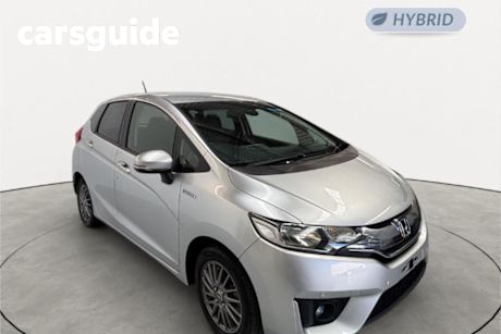 Silver 2015 Honda Fit Hatch HYBRID F PKG