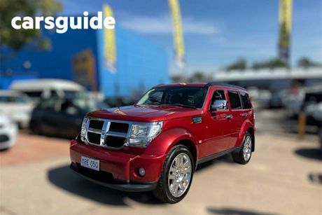 Red 2010 Dodge Nitro Wagon SX KA
