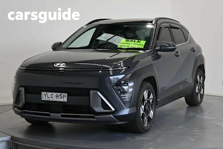 Grey 2023 Hyundai Kona Wagon Premium Sunroof