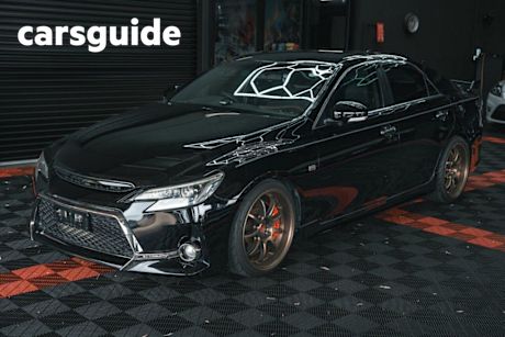 Black 2012 Toyota Mark X Sedan 350S GS Sedan 6sp Auto 3.5i