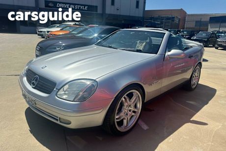 Silver 1999 Mercedes-Benz SLK230 Convertible Kompressor
