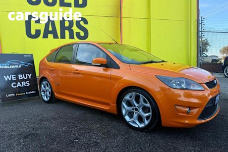Orange 2010 Ford Focus Hatch XR5 TURBO LV