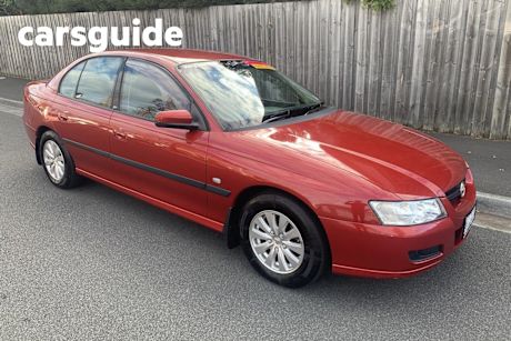 Red 2006 Holden Commodore Sedan Acclaim