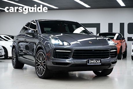 Grey 2020 Porsche Cayenne Coupe S