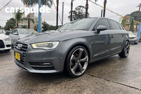 Grey 2013 Audi A3 Hatchback Sportback 1.8 Tfsi Ambition