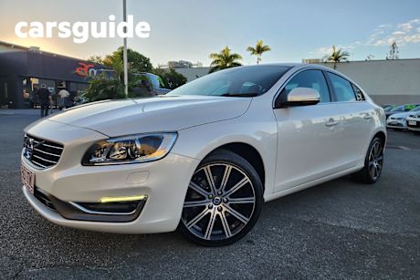 White 2014 Volvo S60 Sedan T4 Luxury